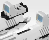 Tokyo Marui Hi-Capa 5.1 White DOR GBB Pistol w/ Micro Dot Sight