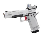 Tokyo Marui Tokyo Marui Hi-Capa 5.1 White DOR GBB Pistol w/ Micro Dot Sight