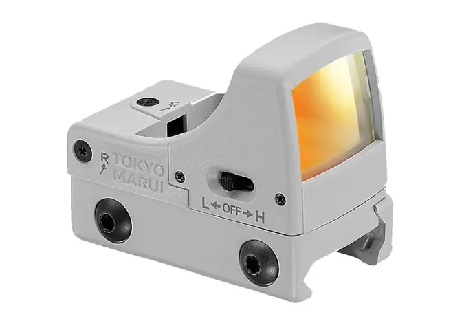 Tokyo Marui Hi-Capa 5.1 White DOR GBB Pistol w/ Micro Dot Sight