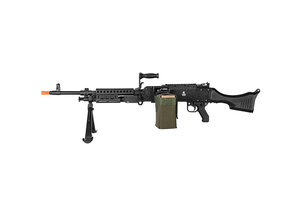 Lancer Tactical Lancer Tactical M240B metal body electric light machine gun w/box magazine
