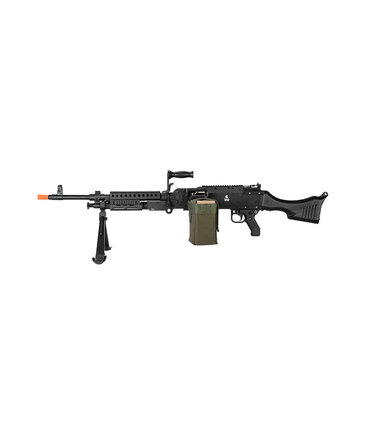 Lancer Tactical Lancer Tactical M240B metal body electric light machine gun w/box magazine