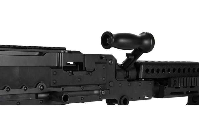 Lancer Tactical M240B metal body electric light machine gun w/box magazine