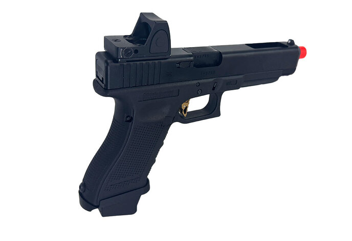 AEX Custom THE BABAYAGA - Elite Force GLOCK G34 GBB Pistol Black