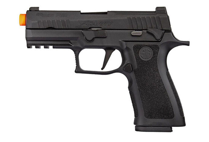 SIG SAUER PROFORCE P320 XCARRY Gas Blowback Airsoft Pistol, Black