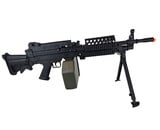 Cybergun FN Licensed M249 MINIMI "Featherweight" Airsoft Machine Gun MK46 350 FPS w/2500 rd box magazine
