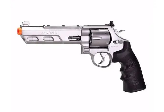 Umarex Elite Force Smith & Wesson Licensed S&W 629 Competitor 6 Shot CO2 Revolver, Chrome
