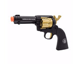Umarex Elite Force Legends Gambler High Stakes 6-Shot CO2 Revolver, Black / Gold