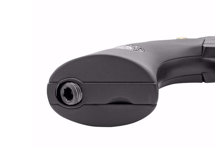 Umarex Elite Force Legends Gambler High Stakes 6-Shot CO2 Revolver, Black / Gold