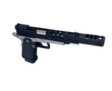 AEX Custom Agent 47 - Tokyo Marui Hi Capa 5.1 Gas Blowback Pistol, Black / silver