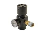 Amped Airsoft AA200 HPA Regulator Black / 0-200 PSI