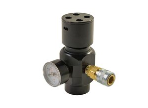 Amped Amped Airsoft AA200 HPA Regulator Black / 0-200 PSI