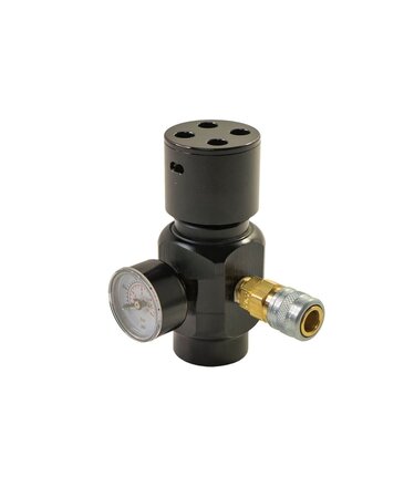 Amped Amped Airsoft AA200 HPA Regulator Black / 0-200 PSI