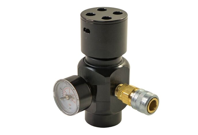 Amped Airsoft AA200 HPA Regulator Black / 0-200 PSI
