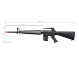 Golden Eagle M16VN electric rifle w/battery and charger
