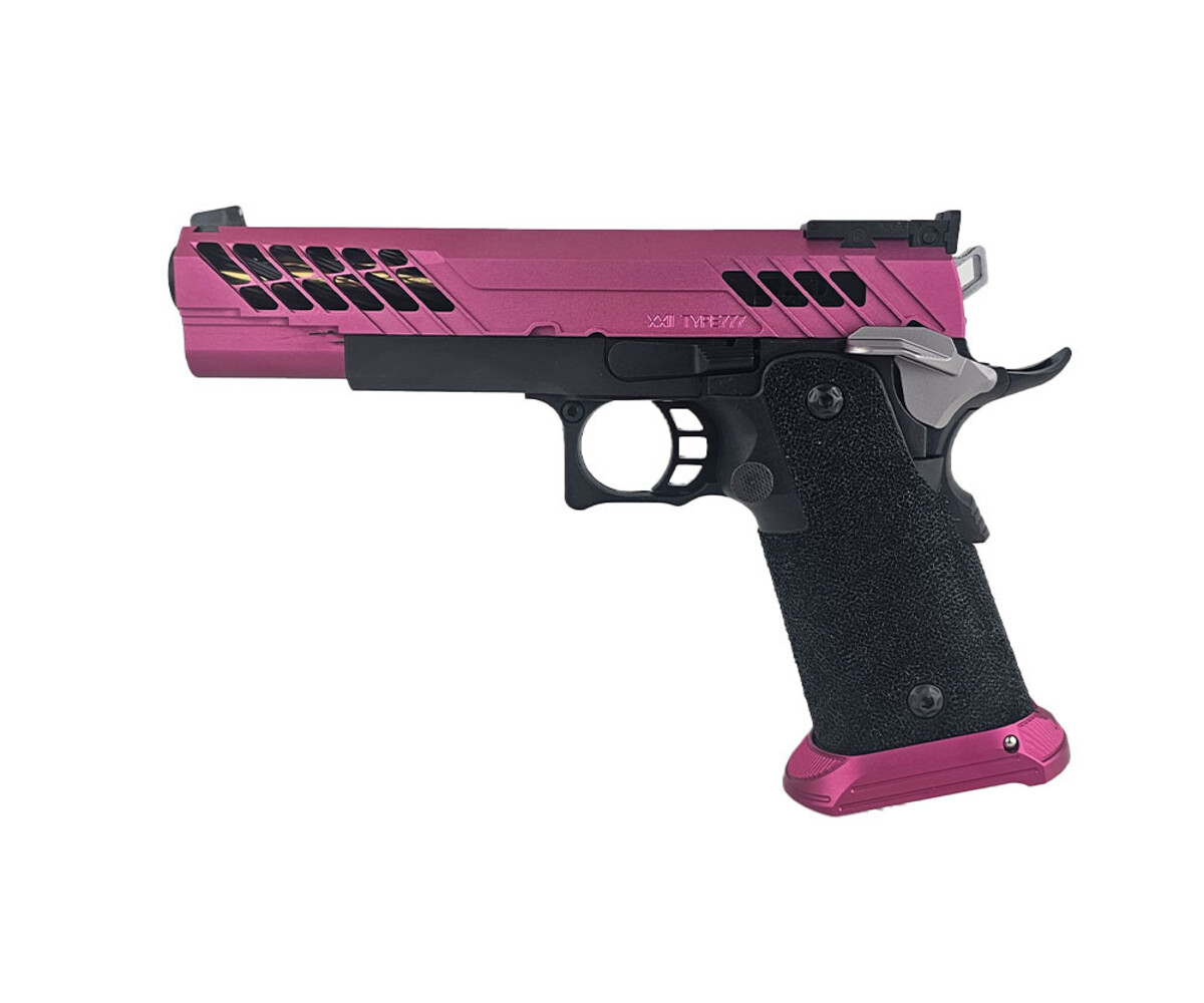 マルイ HI-CAPA 5.1 PINK ver +α AEX Custom RASPBERRY BONANZA - Tokyo Marui Hi Capa 5.1 Gas