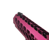 AEX Custom RASPBERRY BONANZA - Tokyo Marui Hi Capa 5.1 Gas Blowback Pistol, Black / Magenta / Grey