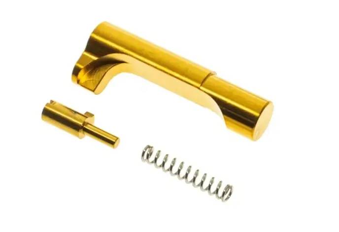 CowCow Match Grade CNC Stainless Steel Mag Release for Hi-Capa