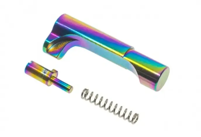 CowCow Match Grade CNC Stainless Steel Mag Release for Hi-Capa