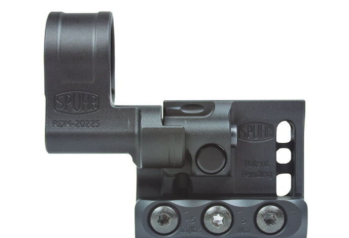 Hi rise scope mount w/flip-to-side magnifier mount for T2 red dot
