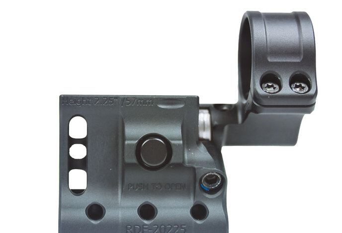 Hi rise scope mount w/flip-to-side magnifier mount for T2 red dot