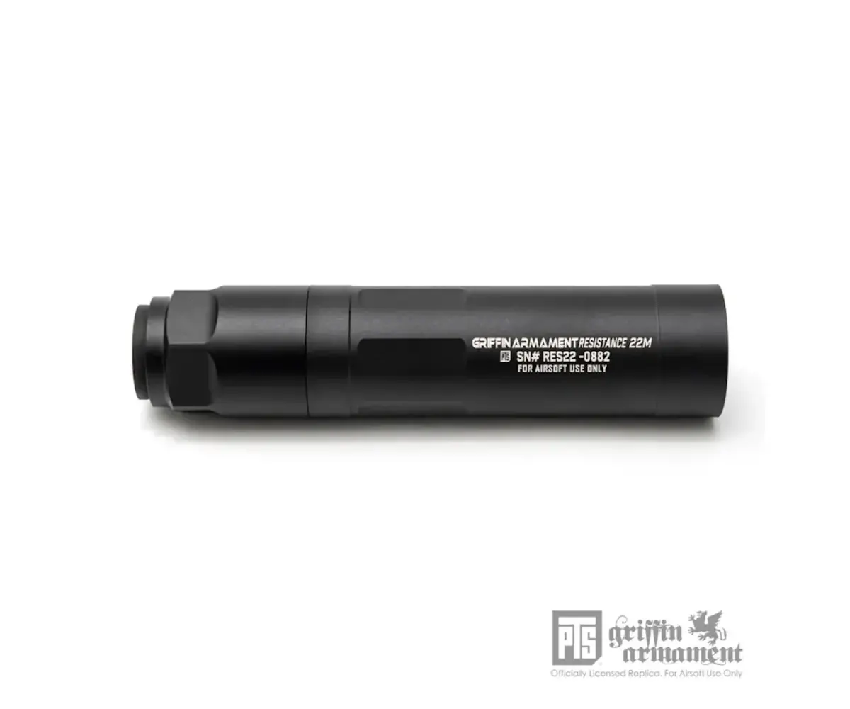 PTS Griffin Resistance22 R22モジュラーサイレンサー PTS Griffin Resistance22 Suppressor Series Modular | Airsoft