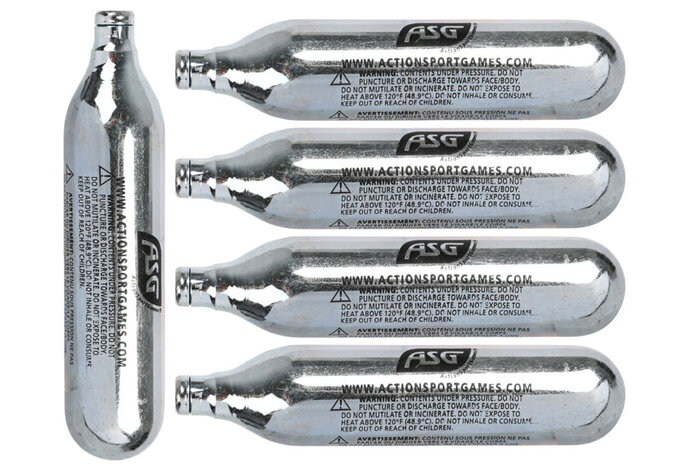 Ultraair CO2 12g cartridge, 5 pack