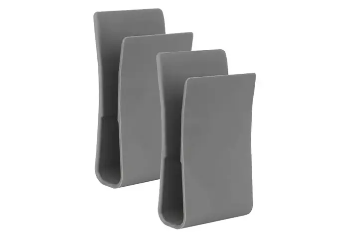 Wosport Mag Steady Nylon Magazine Pouch Insert 2-Pack Grey (Plain Top)