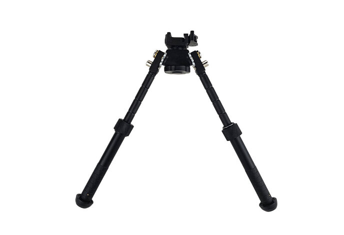 V8 tactical bipod with extending legs, picatinny mount