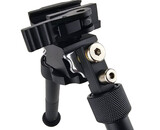 V8 tactical bipod with extending legs, picatinny mount