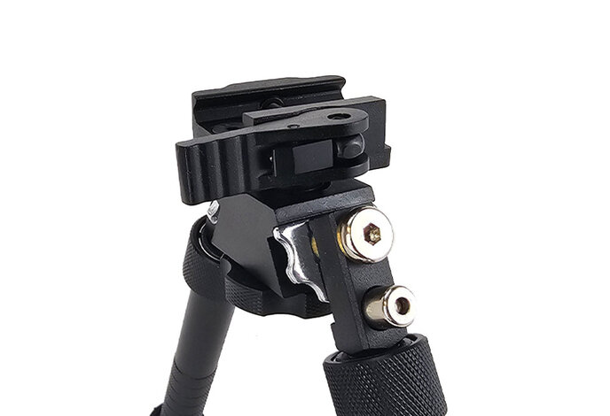 V8 tactical bipod with extending legs, picatinny mount