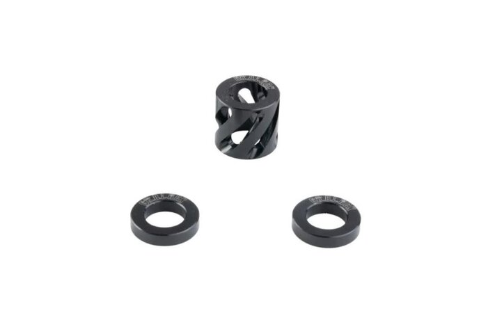 Dr Black recoil buffer set A, black (short stroke kit)