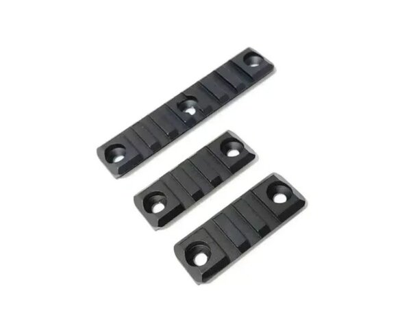 Airsoft Extreme SMR aluminum rail set, 1 x 7 slot, 2 x 3 slot