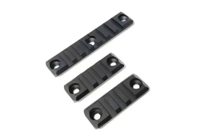 SMR aluminum rail set, 1 x 7 slot, 2 x 3 slot