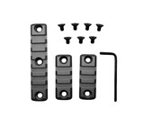 SMR aluminum rail set, 1 x 7 slot, 2 x 3 slot