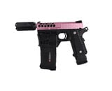 AEX Custom MOCHI MADNESS - Tokyo Marui Hi Capa 4.3 Maximus HPA Blowback Pistol, Black / Pink