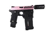 AEX Custom MOCHI MADNESS - Tokyo Marui Hi Capa 4.3 Maximus HPA Blowback Pistol, Black / Pink
