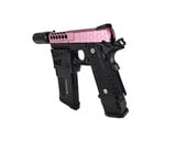 AEX Custom MOCHI MADNESS - Tokyo Marui Hi Capa 4.3 Maximus HPA Blowback Pistol, Black / Pink
