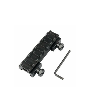 XTS XTS 8 slot 0.5" riser weaver mount, aluminum
