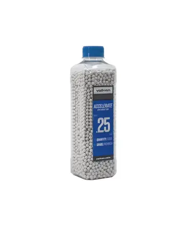 Valken Valken Accelerate ProMatch 0.25g 5000ct 6mm Airsoft BBs
