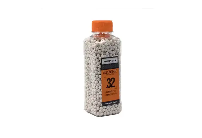 Valken Accelerate ProMatch 0.32g 2500ct 6mm Airsoft BBs