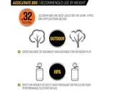 Valken Accelerate ProMatch 0.32g 2500ct 6mm Airsoft BBs