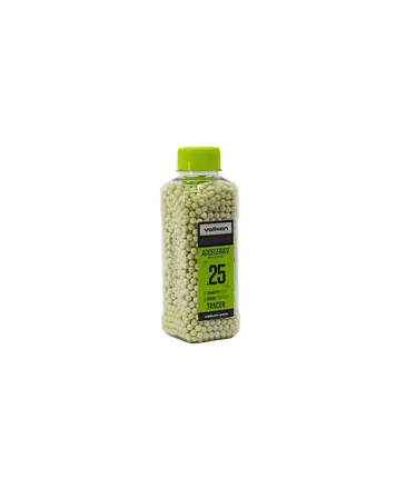 Valken Valken Accelerate ProMatch 0.25g 2500ct Tracer 6mm Airsoft BBs
