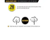 Valken Accelerate ProMatch 0.28g 5000ct 6mm Airsoft BBs