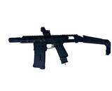 AEX CUSTOM THE BLACK KNIGHT - Action Army AAP-01 HPA Airsoft, Black