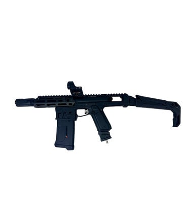 Airsoft Extreme AEX CUSTOM THE BLACK KNIGHT - Action Army AAP-01 HPA Airsoft, Black