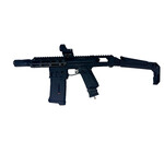 Airsoft Extreme AEX CUSTOM THE BLACK KNIGHT - Action Army AAP-01 HPA Airsoft, Black