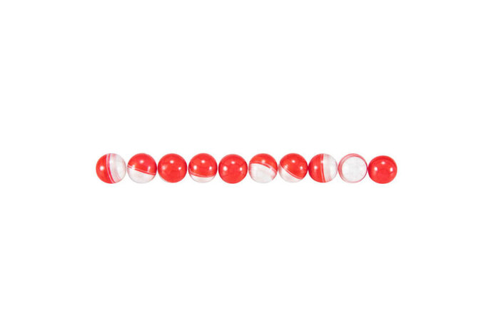 Umarex P2P Core Defense Pepper Balls - .50 cal, red/white, 10 count