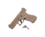 Umarex Glock 19X .177 Cal CO2 Half-Blowback BB Pistol, Coyote Tan