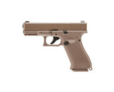 Umarex Glock 19X .177 Cal CO2 Half-Blowback BB Pistol, Coyote Tan