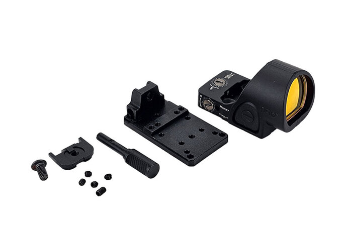 STO dot sight with tactical latch